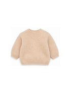 Maglione per neonati Douuod Kids beige con orlo dritto DZ9A11 W0229 877 DOUUOD KIDS 