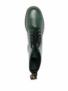 Stivali 1460 8-Eye Dr. Martens verdi con linguetta con logo 11822207 GREEN Dr martens 