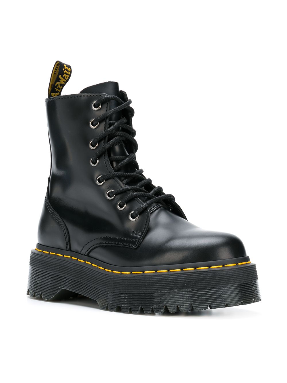 Stivali Dr. Martens neri con suola chunky 15265001 BLACK Dr martens 