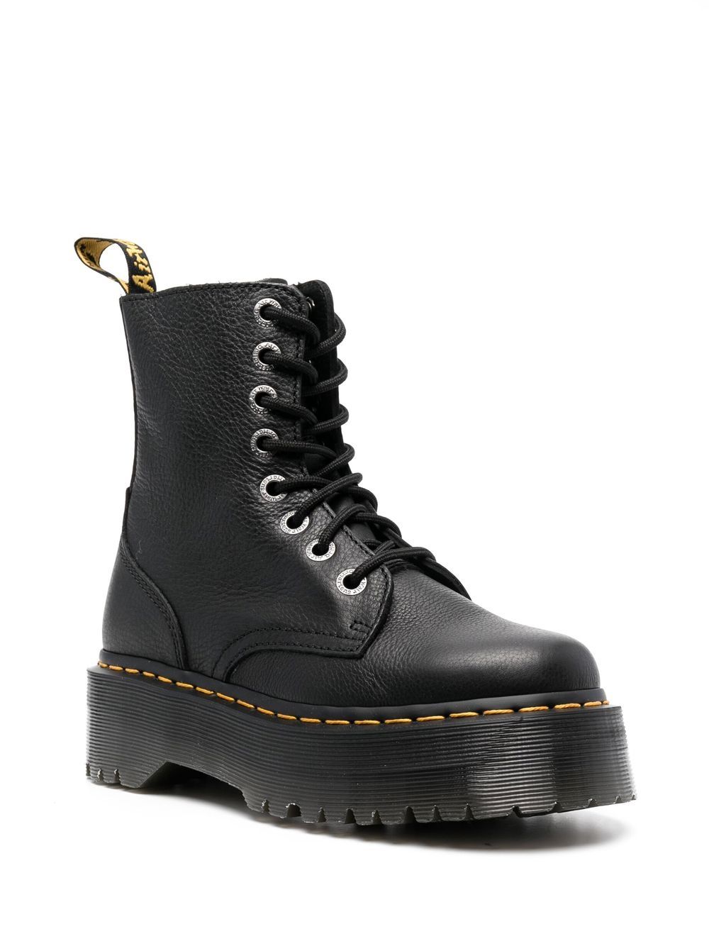 Anfibi Jadon Dr. Martens neri con trama zigrinata 26378001 BLACK Dr martens 