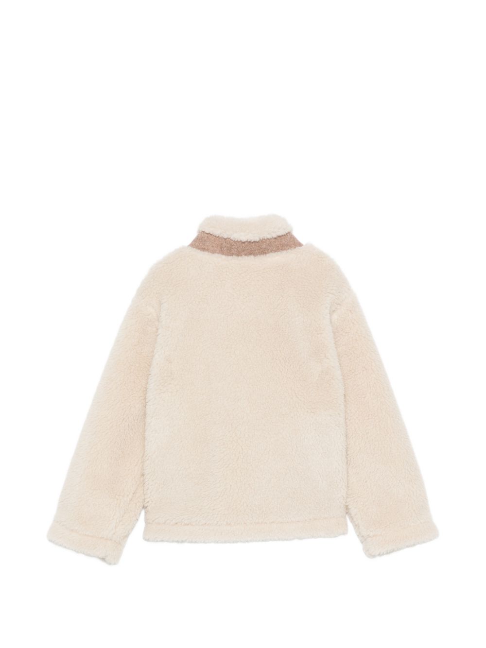 Giubbino per bambino Eleventy Kids beige con finitura in shearling EZ2H17 H0079 107 ELEVENTY KIDS 