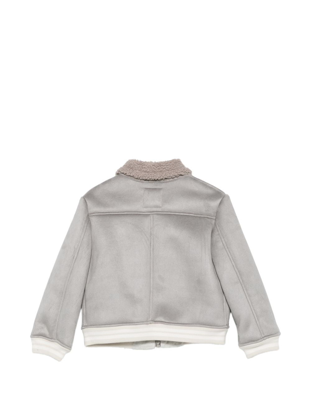 Giubbino per bambino Eleventy Kids grigio con colletto a punta EZ2I27 H0078 908 ELEVENTY KIDS 