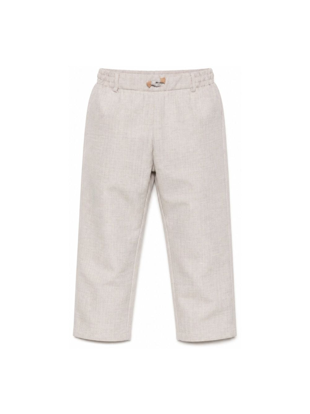Pantaloni per bambino Eleventy Kids grigi con vita con coulisse elasticizzata EZ6H10 I0346 875 ELEVENTY KIDS 