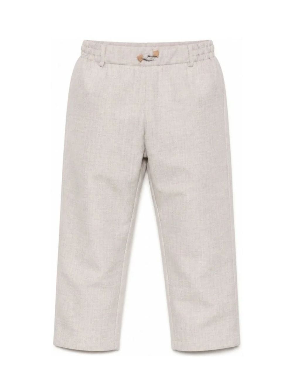 Pantaloni per bambino Eleventy Kids grigi con vita con coulisse elasticizzata EZ6H10 I0346 875 ELEVENTY KIDS 