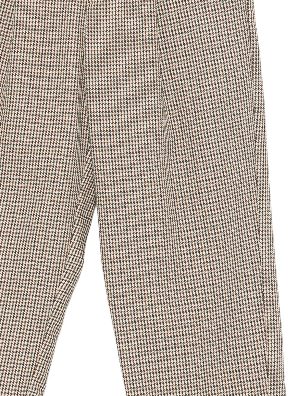 Pantaloni per bambino Eleventy Kids beige con fantasie pied-de-poule EZ6H20 I0345 115NE ELEVENTY KIDS 