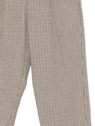 Pantaloni per bambino Eleventy Kids beige con fantasie pied-de-poule EZ6H20 I0345 115NE ELEVENTY KIDS 