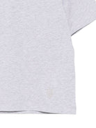 T-shirt per bambino Eleventy Kids grigia con girocollo a contrasto EZ8H11 Z3711 804 ELEVENTY KIDS 