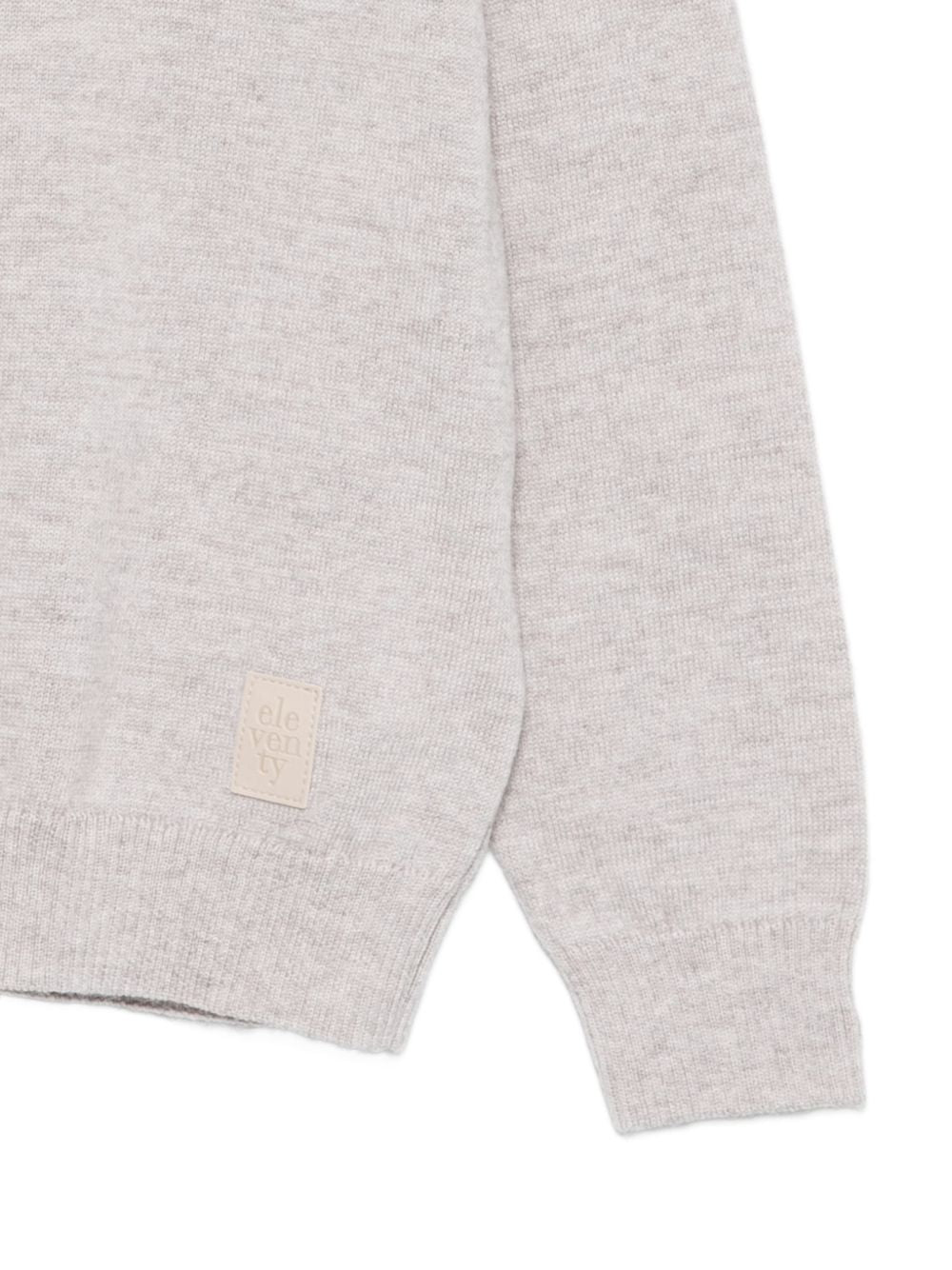 Maglione per bambino Eleventy Kids beige con collo alto EZ9H10 Z3403 879AV ELEVENTY KIDS 