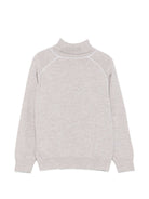 Maglione per bambino Eleventy Kids beige con collo alto EZ9H10 Z3403 879AV ELEVENTY KIDS 