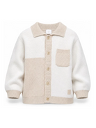 Maglione per bambino Eleventy Kids beige con design color-block EZ9H30 Z4144 101BG ELEVENTY KIDS 