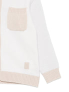 Maglione per bambino Eleventy Kids beige con design color-block EZ9H30 Z4144 101BG ELEVENTY KIDS 