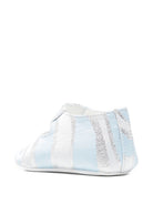 Ballerine per neonata Emilio Pucci Junior azzurro con stampa Iride PZ0066 S0273 600AG EMILIO PUCCI KIDS 