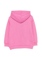 Felpa per bambina Emilio Pucci Kids fucsia con dettaglio logo PZ4A90 Z3183 543VE EMILIO PUCCI KIDS 