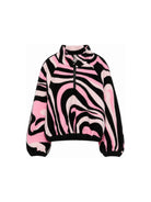 Felpa per bambina Emilio Pucci Kids multicolore con stampa grafica Iride all-over PZ4B10 U0307 515NE EMILIO PUCCI KIDS 