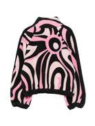 Felpa per bambina Emilio Pucci Kids multicolore con stampa grafica Iride all-over PZ4B10 U0307 515NE EMILIO PUCCI KIDS 