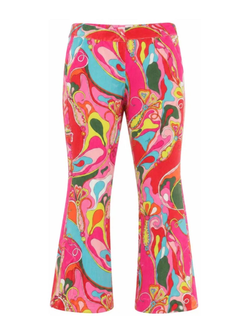 Pantaloni per bambina Emilio Pucci Kids multicolore con stampa grafica Iride PZ6B10 V0194 543MC EMILIO PUCCI KIDS 