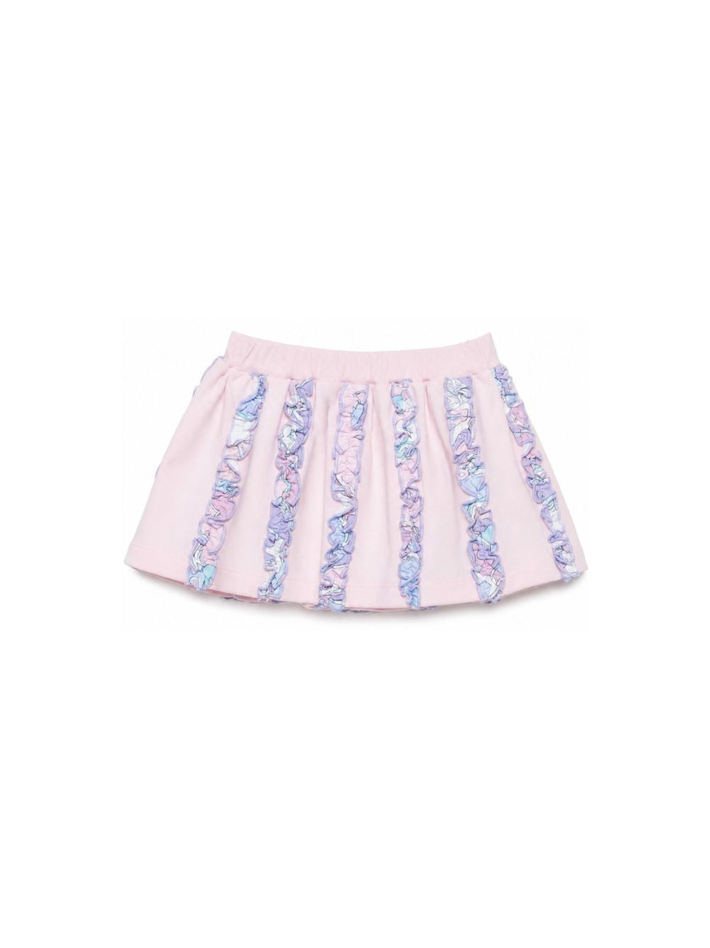 Gonna per neonata Emilio Pucci Junior rosa con dettagli con volant PZ7001 Z3278 51S EMILIO PUCCI KIDS 