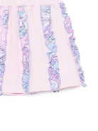 Gonna per neonata Emilio Pucci Junior rosa con dettagli con volant PZ7001 Z3278 51S EMILIO PUCCI KIDS 