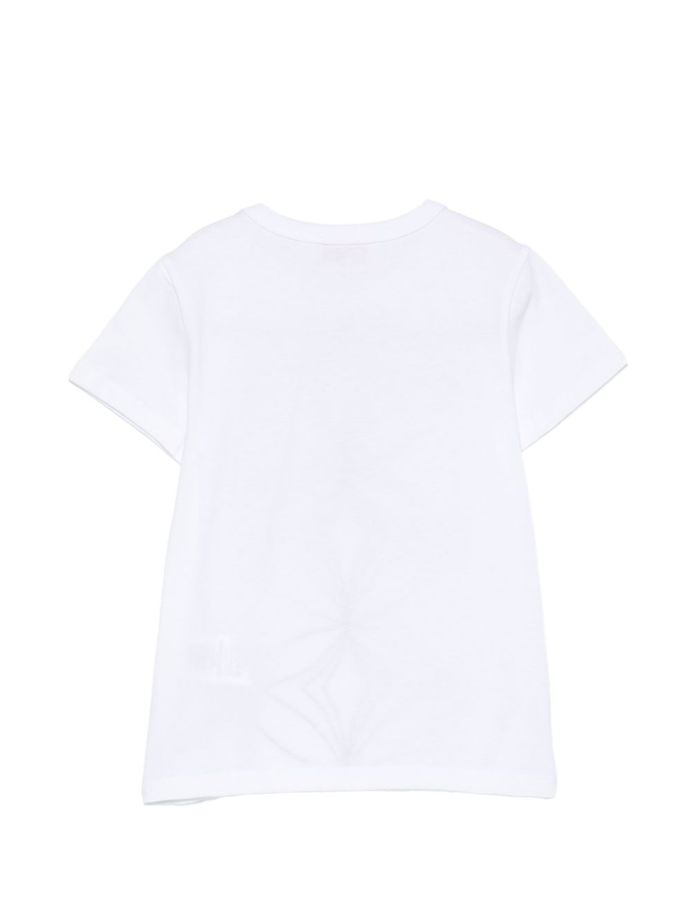 T-shirt per bambina Emilio Pucci Kids bianca con dettagli paillettes PZ8B01 Z3672 100NE EMILIO PUCCI KIDS 