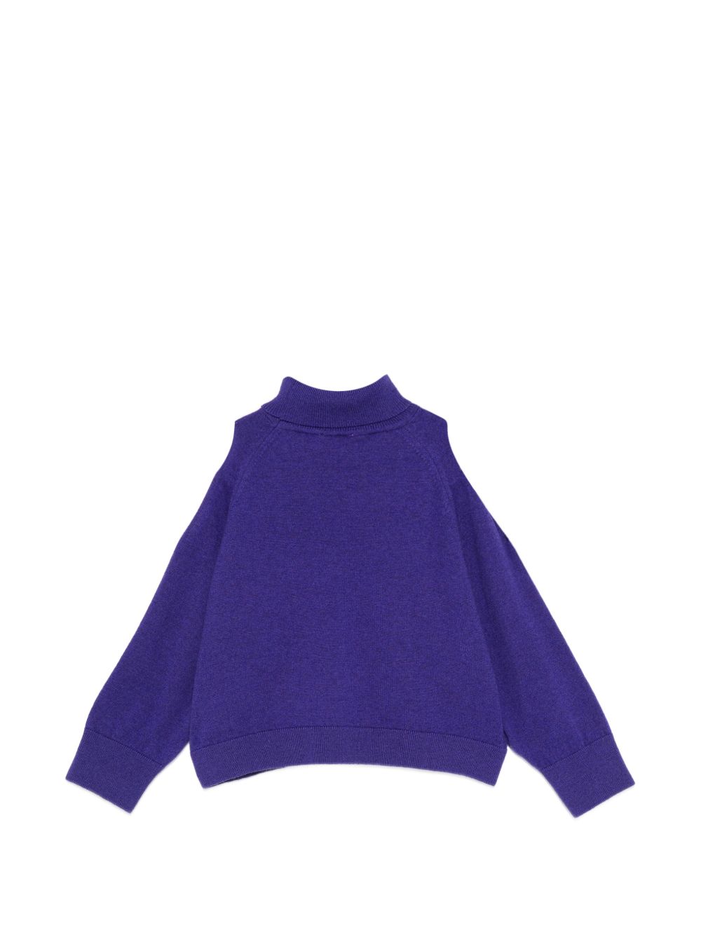 Maglione per bambina Emilio Pucci Kids viola con collo alto PZ9A00 Z2362 529 EMILIO PUCCI KIDS 