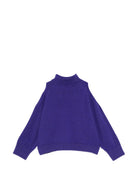 Maglione per bambina Emilio Pucci Kids viola con collo alto PZ9A00 Z2362 529 EMILIO PUCCI KIDS 