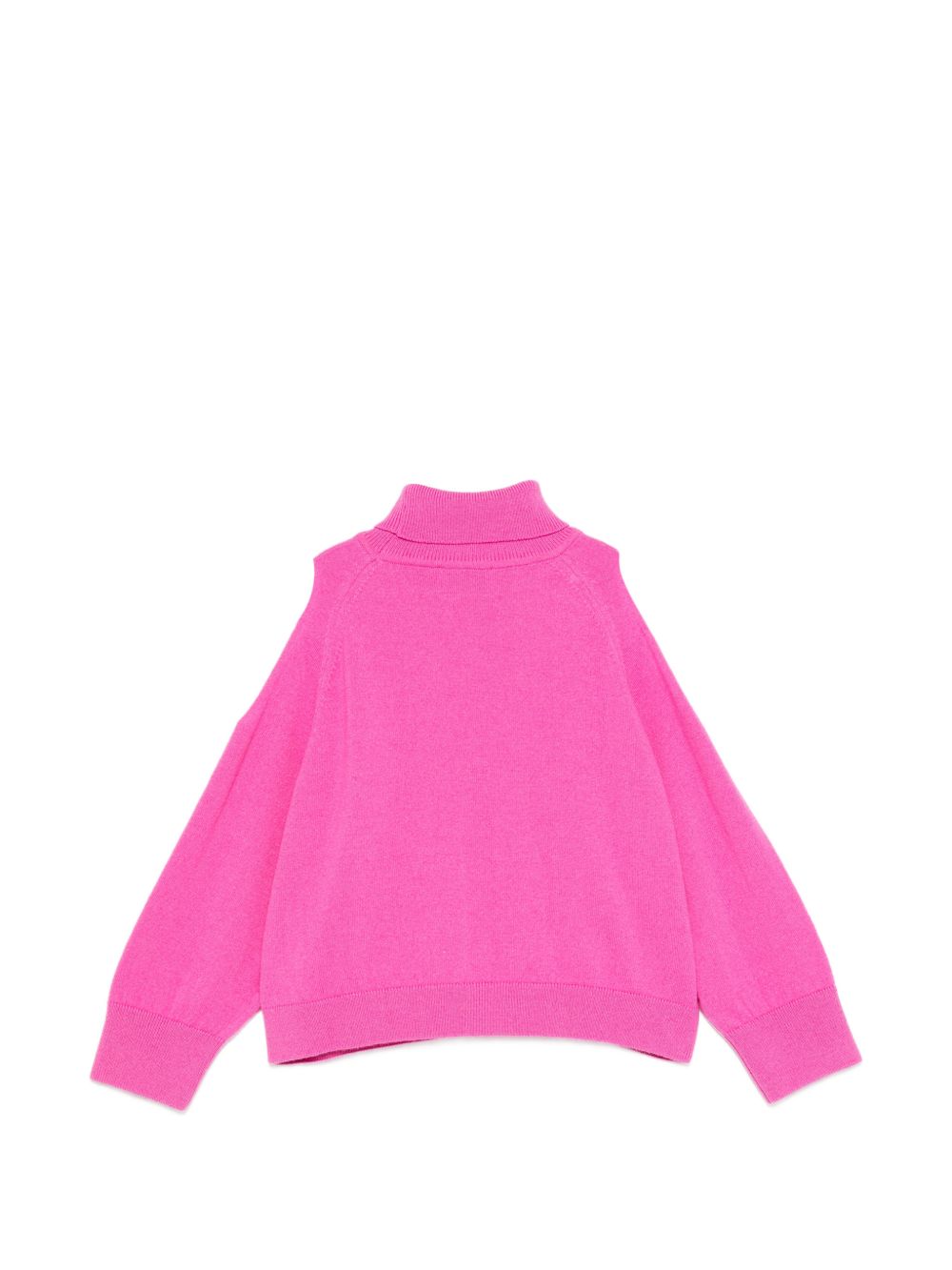 Maglione per bambina Emilio Pucci Kids fucsia con collo alto PZ9A00 Z2362 543 EMILIO PUCCI KIDS 