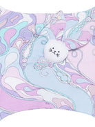 Set tutina e doudou per neonata Emilio Pucci Kids viola con stampa grafica all-over PZB010 Z3344 51SCE EMILIO PUCCI KIDS 