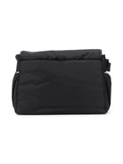Borsa fasciatoio per neonati Emporio Armani Kids nera con placca con logo 402145 CC904 00020 EMPORIO ARMANI KIDS 