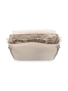 Borsa fasciatoio per neonati Emporio Armani Kids beige con placca con logo sul davanti 402145 CC904 00055 EMPORIO ARMANI KIDS 