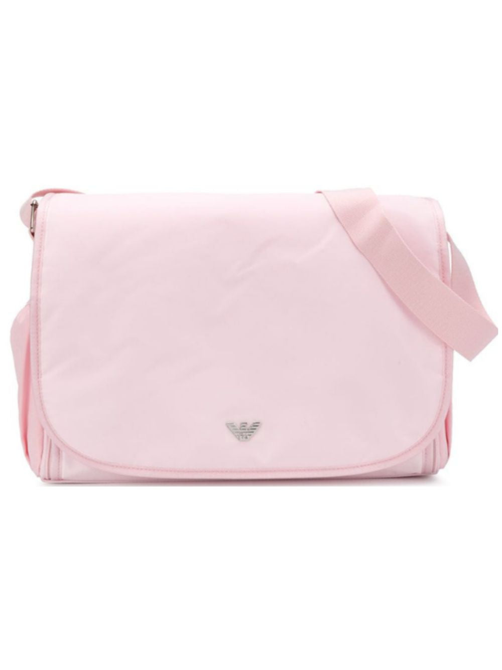 Borsa fasciatoio per neonati Emporio Armani Kids rosa con placca con logo 402145 CC904 00070 EMPORIO ARMANI KIDS 