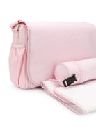 Borsa fasciatoio per neonati Emporio Armani Kids rosa con placca con logo 402145 CC904 00070 EMPORIO ARMANI KIDS 