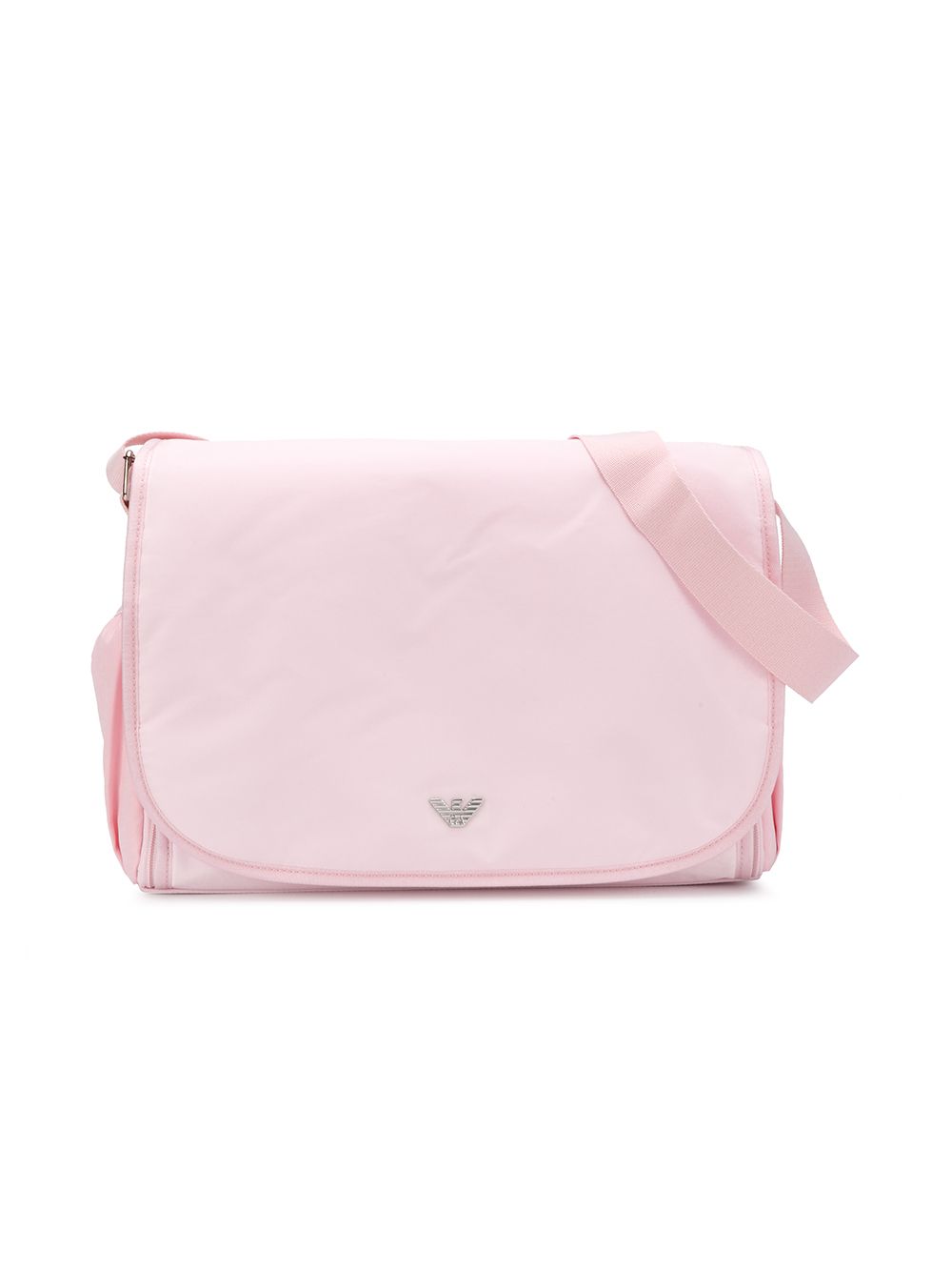 Borsa fasciatoio per neonati Emporio Armani Kids rosa con placca con logo 402145 CC904 00070 EMPORIO ARMANI KIDS 