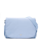 Borsa fasciatoio Borsa fasciatoio per neonato Emporio Armani Kids azzurro con applicazione logo<BR/> 402145 CC904 00332 EMPORIO ARMANI KIDS 
