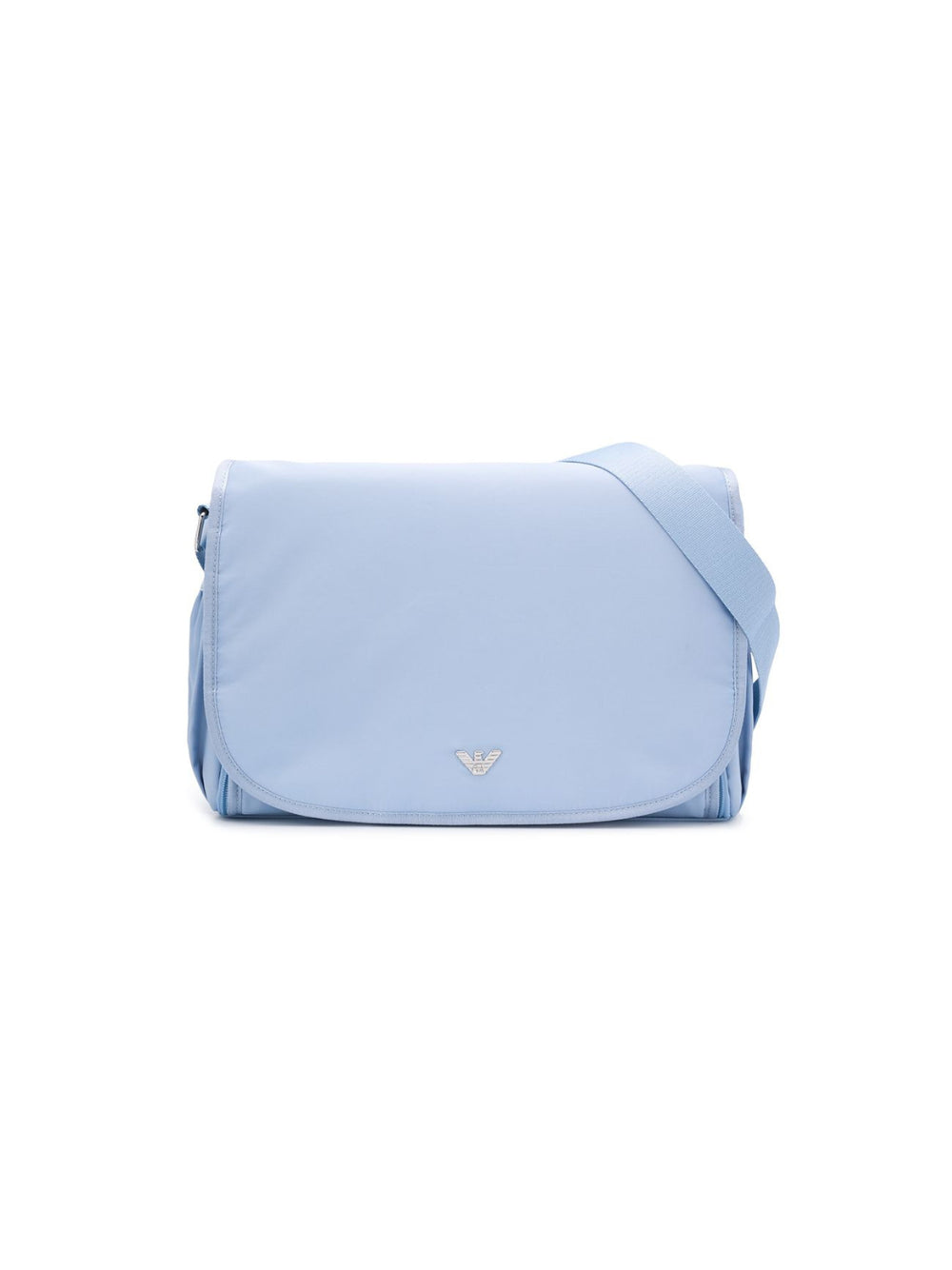 Borsa fasciatoio Borsa fasciatoio per neonato Emporio Armani Kids azzurro con applicazione logo<BR/> 402145 CC904 00332 EMPORIO ARMANI KIDS 