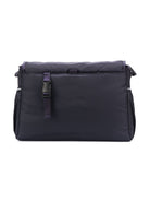 Borsa fasciatoio per neonati Emporio Armani Kids blu con placca con logo sul davanti 402145 CC904 06935 EMPORIO ARMANI KIDS 
