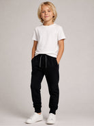 Pantaloni sportivi per bambino Emporio Armani Kids blu con chiusura con coulisse 8N4PS9 1JRIZ 0920 EMPORIO ARMANI KIDS 