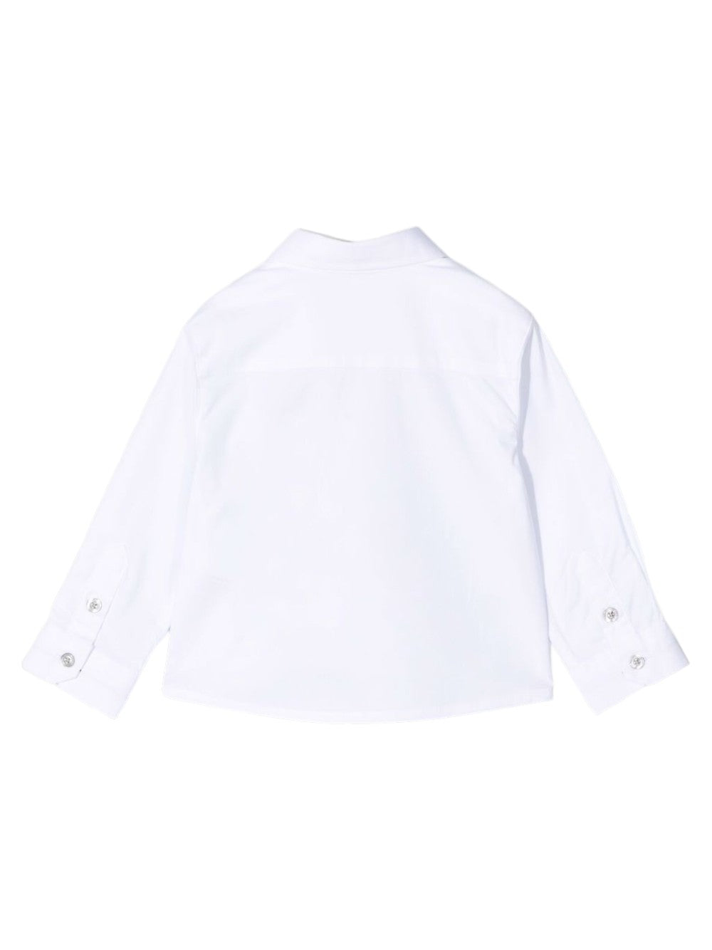 Camicia per neonato Emporio Armani Kids bianca con logo 8NHC01 4NGDZ 0100 EMPORIO ARMANI KIDS 