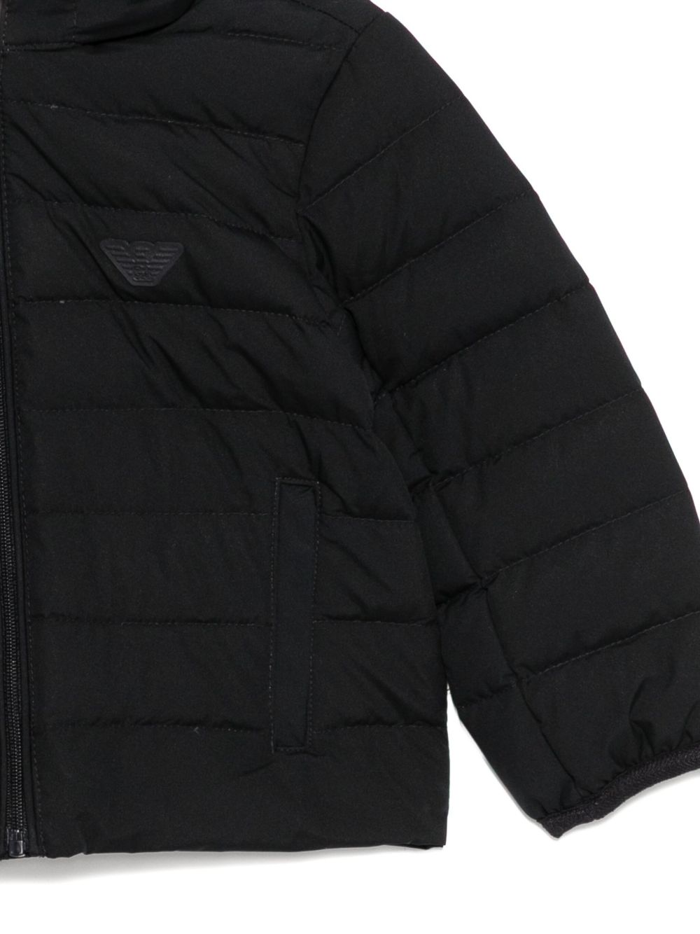 Giubbino per neonato Emporio Armani Kids blu con design trapuntato EB000417 AF14935 UB118 EMPORIO ARMANI KIDS 