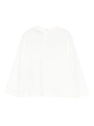 T-shirt per neonato Emporio Armani Kids bianca con logo Aquila sul davanti EB000418 AF15013 M0134 EMPORIO ARMANI KIDS 