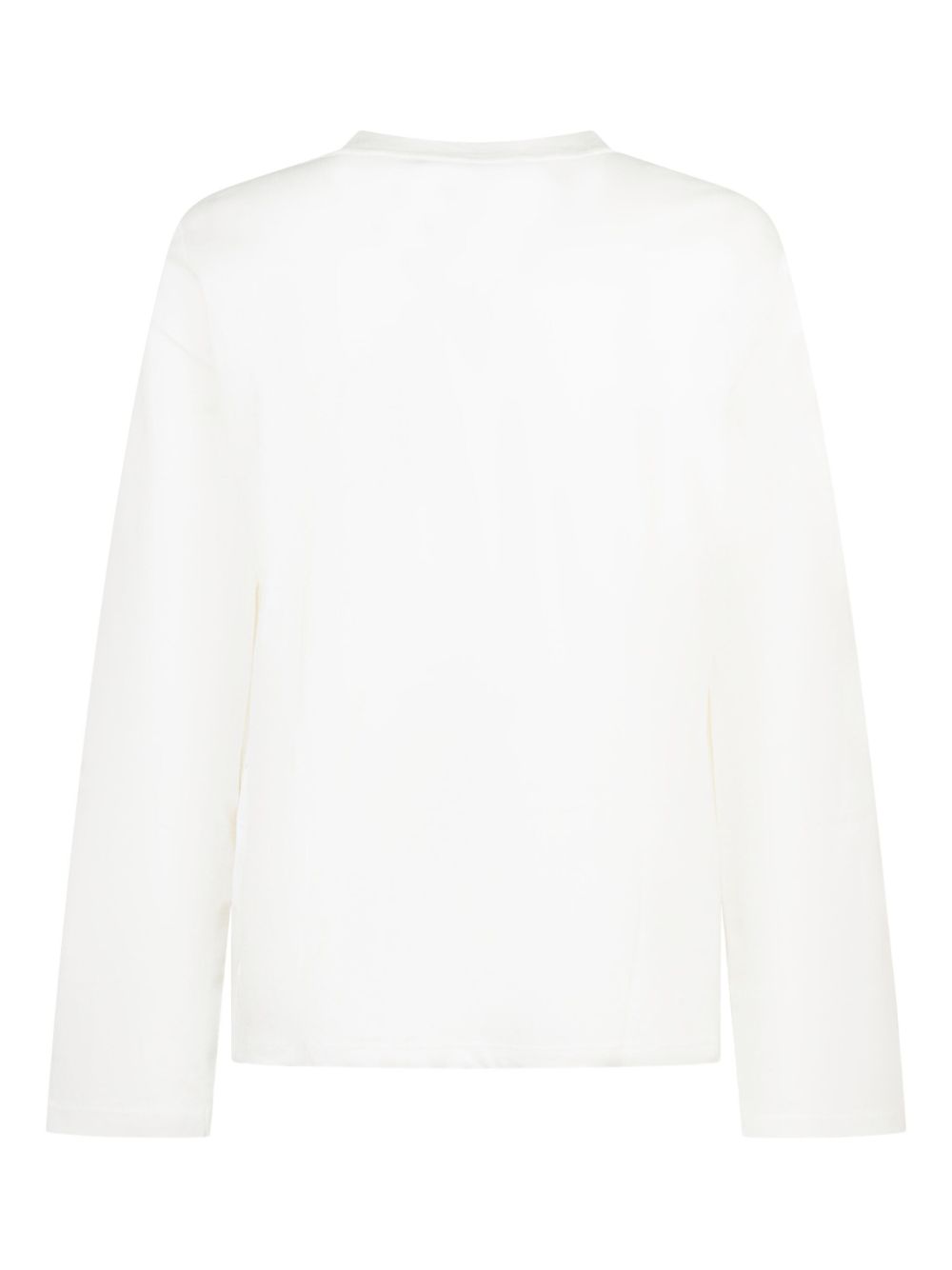 T-shirt per bambino Emporio Armani Kids bianca con dettaglio sul davanti EB000420 AF15013 M0134 EMPORIO ARMANI KIDS 