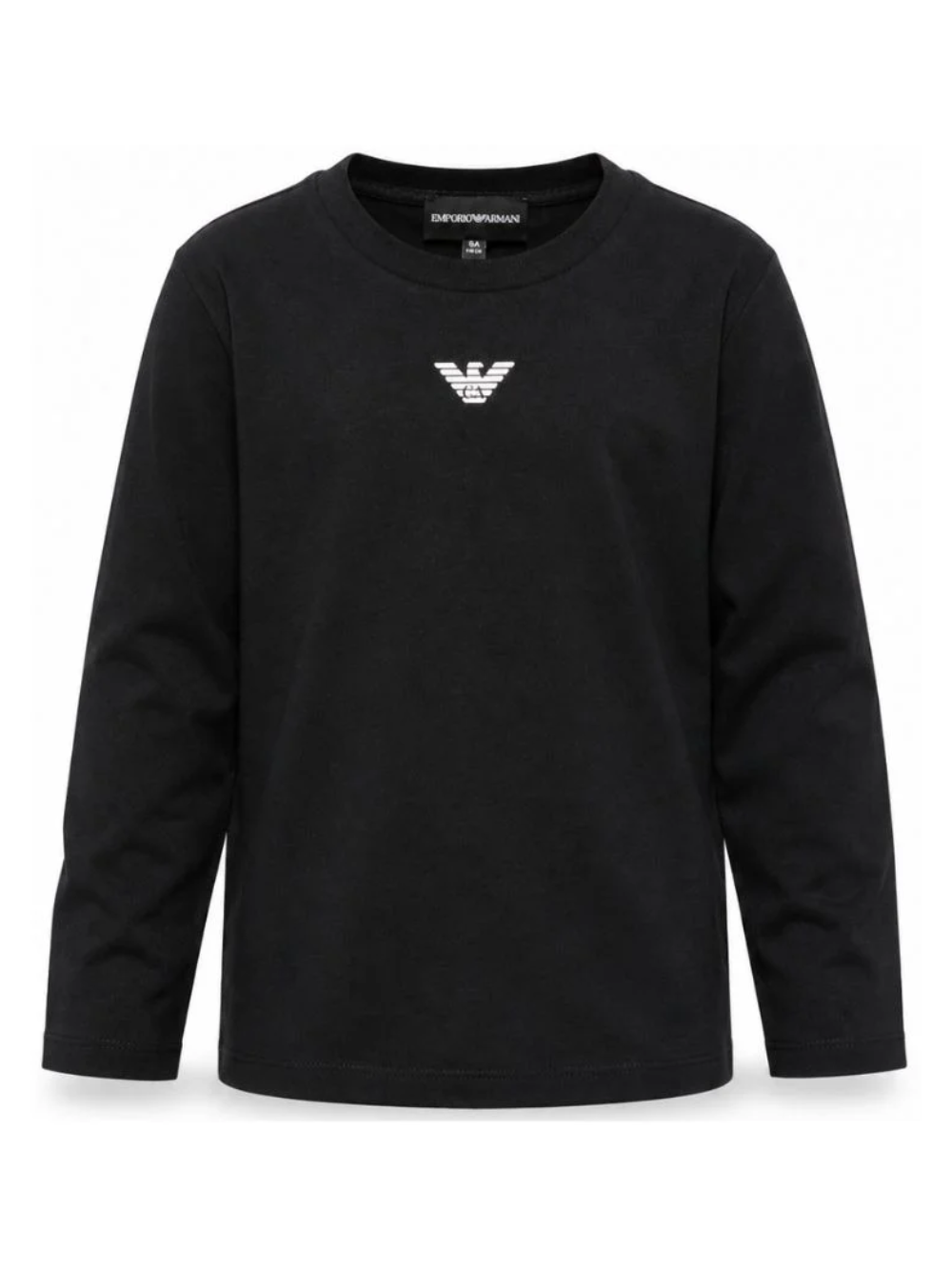 T-shirt a maniche lunghe Emporio Armani Kids bl navy con stampa logo EB000420 AF15013 MB250 EMPORIO ARMANI KIDS 