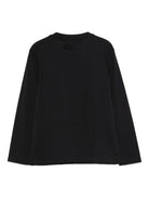 T-shirt a maniche lunghe Emporio Armani Kids bl navy con stampa logo EB000420 AF15013 MB250 EMPORIO ARMANI KIDS 