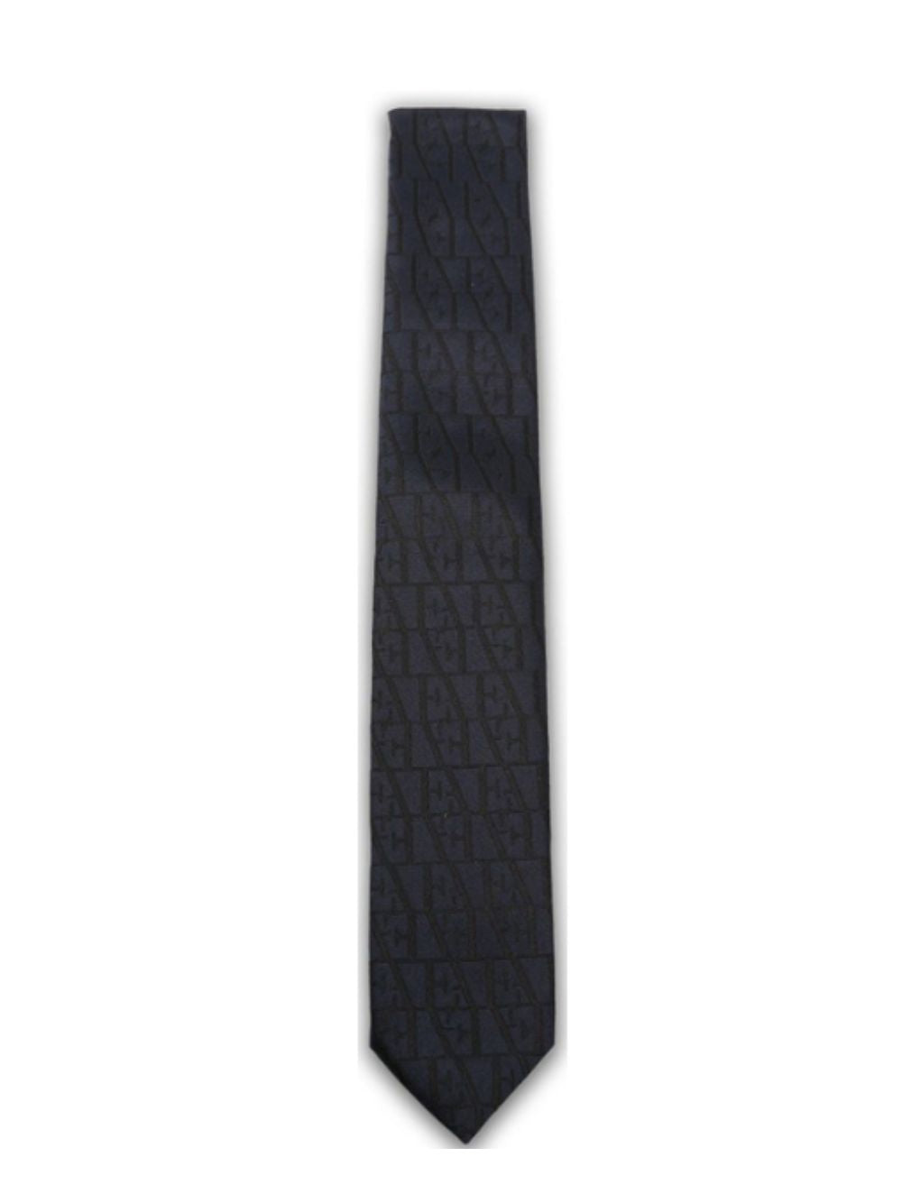 Cravatta per bambino Emporio Armani Kids blu navy con effetto jacquard EB000843 AF30924 FB058 EMPORIO ARMANI KIDS 