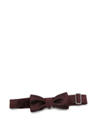 Papillon per bambino Emporio Armani Kids bordeaux con effetto jacquard EB000846 AF30924 F6017 EMPORIO ARMANI KIDS 