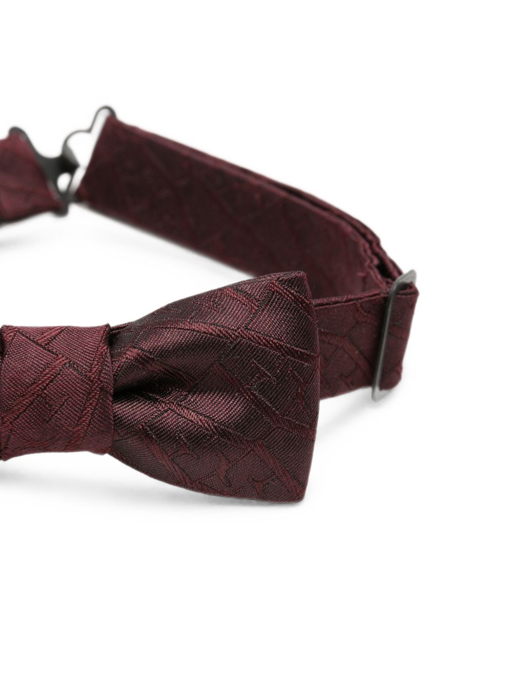 Papillon per bambino Emporio Armani Kids bordeaux con effetto jacquard EB000846 AF30924 F6017 EMPORIO ARMANI KIDS 