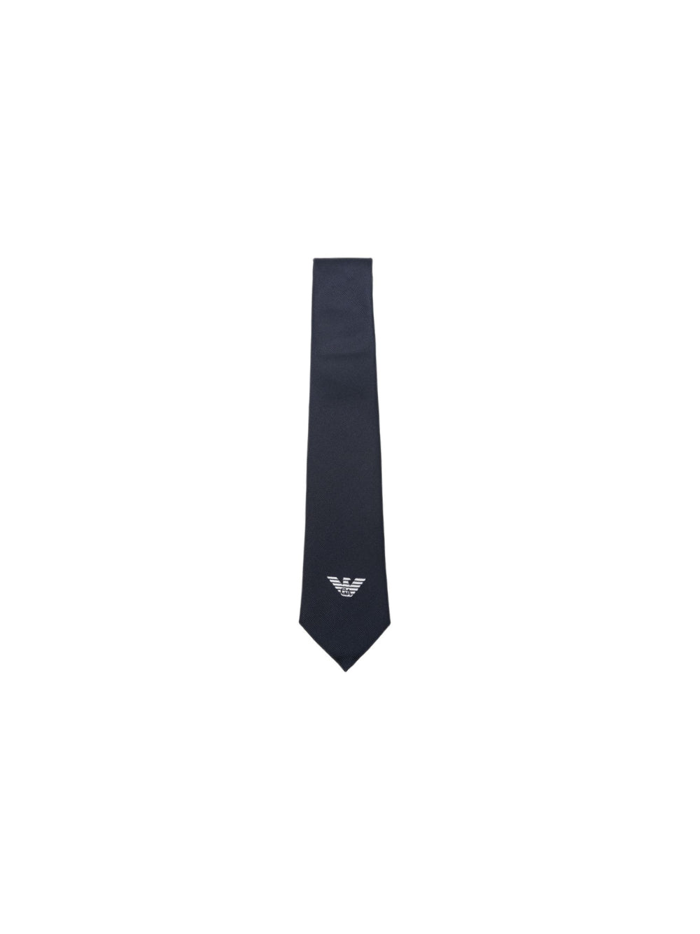 Cravatta per bambino Emporio Armani Kids blu navy con logo ricamato sul davanti EB000850 AF19463 UB137 EMPORIO ARMANI KIDS 