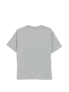 T-shirt per bambino Emporio Armani Kids grigia con stampa grafica logo EB001362 AF13715 O8042 EMPORIO ARMANI KIDS 