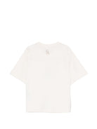 T-shirt per bambino Emporio Armani Kids bianca con lettere logo EB001367 AF26009 U1009 EMPORIO ARMANI KIDS 