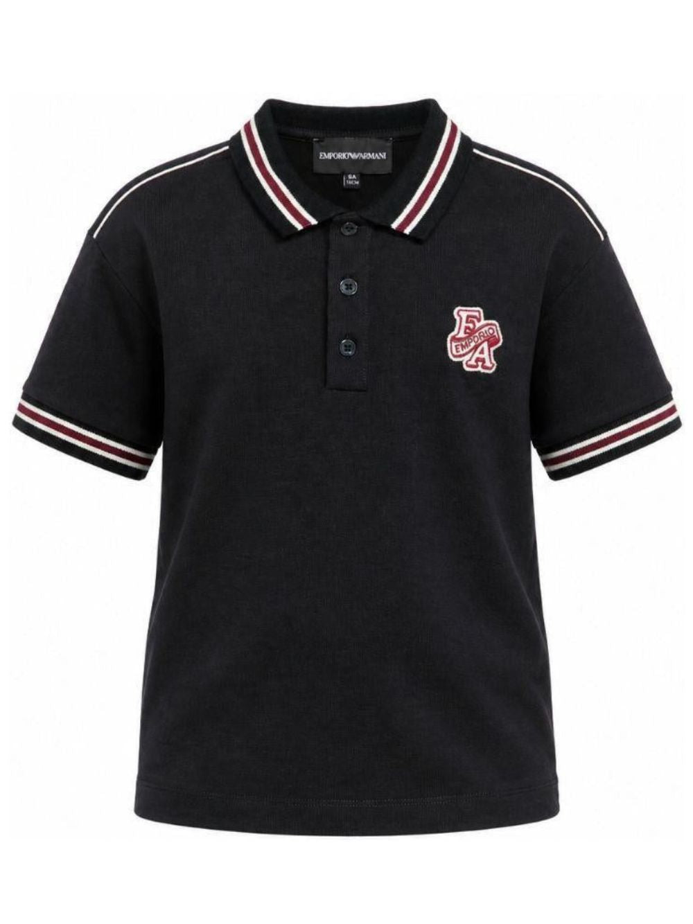 Polo per bambino Emporio Armani Kids blu a maniche corte EB001381 AF13715 UB118 EMPORIO ARMANI KIDS 