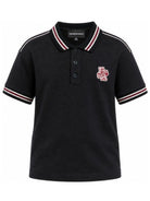 Polo per bambino Emporio Armani Kids blu a maniche corte EB001381 AF13715 UB118 EMPORIO ARMANI KIDS 